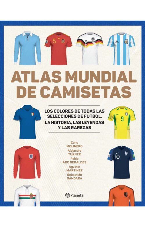 Atlas mundial de camisetas
